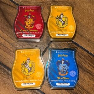 4 RARE Scents of SCENTSY Wax Bars HARRY POTTER Lot ship w ice pack